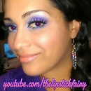 Bright Purple Eyes using Maybelline Color Tattoos