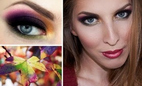 Awesome Autumn Makeup Series - Changing Leaves Inspired Makeup