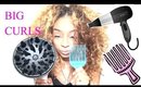 How To Get BIG Curls! StellaReinaHair Review