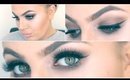 ULTRA GLAM GRWM | BROWN SMOKED EYES AND SHARP WINGS | LoveFromDanica