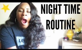 My Nighttime Hair Routine | Thick hair