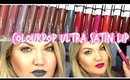 NEW COLOURPOP ULTRA SATIN LIPS | LIP SWATCHES + REVIEW