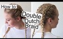 How to: Double Dutch Braids hair tutorial