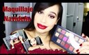 MAQUILLAJE NAVIDEÑO CLÁSICO || Christmas glam makeup 2017