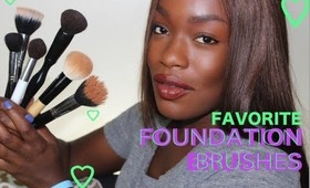 My Favorite Foundation Brushes + Foundation TIPS!