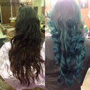 Turquoise Ombre💎💙💚💁💇👑