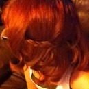 Braid with curls! 