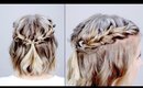 HAIRSTYLE OF THE DAY: Topsy Tail Crown Hairstyle for Short Hair