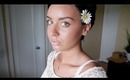 GET READY WITH ME! Golden Makeup & Hippie Chic OOTD | Amira Meki