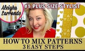 How to Mix Prints and Patterns -  3 Easy Tips - FashionistaChallenge™