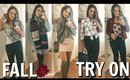 CURRENT FALL CLOTHING FAVORITES / MY MUST HAVES & TRY ON!  | Casey Holmes