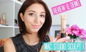 MAC STUDIO SCULPT FOUNDATION | REVIEW & DEMO