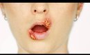 Lip Herpes Halloween Makeup Tutorial / HalloweenXTRA 1 (2017)