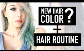 9 Hair Care Tips & Products ♥  New Color REVEAL! ♥ Hair Routine for Colored Hair ♥ Wengie