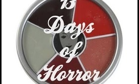 13 Days of Horror - Whats in my Horror makeup kit