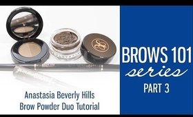Brows 101 Series-How to Define with Powder
