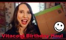 Vitacost BIRTHDAY Haul! - Makeup, Skincare, and Snacks!!!