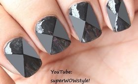 Crossed Matte ! ★ Matte Nail Polish Designs + How to Make Matte Polish at Home