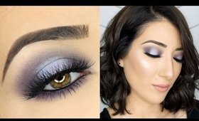 Purple Halo Smokey Eye Makeup Tutorial