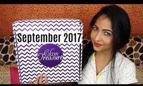 GLAM TREASURE BOX SEPTEMBER 2017 | Unboxing & Review | Stacey Castanha