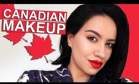 FULL FACE of CANADIAN MAKEUP BRANDS | Makeup Look 🇨🇦