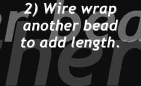 Simple Wire-wrap Earrings