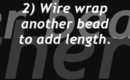 Simple Wire-wrap Earrings
