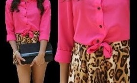 Sassy Saturdays: OOTD- From Sassy to Classy (Pink & Leopard)