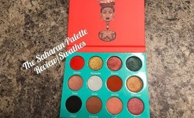 The Saharan Palette by Juvia's Review/Swathes