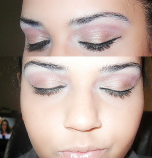 use dmy bh cosmetic pallete for a pretty sultry eye