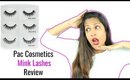 PAC Mink Eye Lashes Review #WeekendReviews