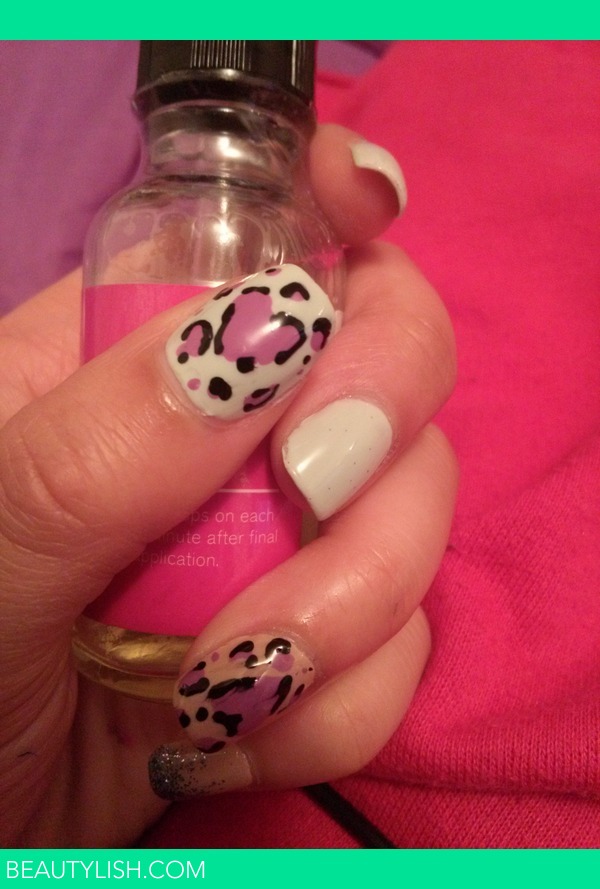 Valentine's Day Cheetah print nails | Sade W.'s Photo | Beautylish