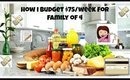 How I Budget $75/week in Groceries for My Family of 4