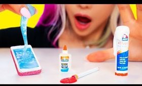 DIY Tiny Slime School Supplies! Miniature Liquid Phone Tutorial! Funny Pranks And Crafts