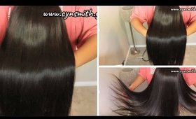 HOW TO SILK OUT A LACE WIG FEA ALI JULIA HAIR