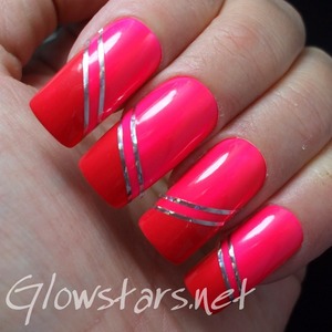For more nail art, pics of this mani and products used visit http://glowstars.net