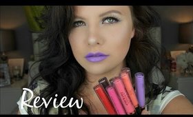 REVIEW - MAKEUP REVOLUTION SALVATION VELVET LIPSTICKS | Danielle Scott