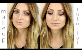 Warm Toned Makeup Tutorial: Red + Purple