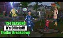 The Sims 4 Seasons Trailer Breakdown Official