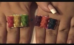 DIY Katy Perry Inspired Gummy Bear Rings