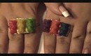 DIY Katy Perry Inspired Gummy Bear Rings