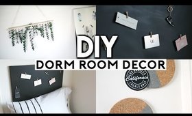 DIY Dorm Room Decor | EASY & CHEAP | Back to School 2017