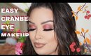 Easy Cranberry Eye Makeup (Beginner Friendly) | @Pdx_Dez