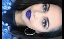 BOLD BLUE LIPS + Warm Eyes ♡ Makeup Tutorial