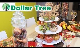 Thanksgiving Dinner Table - Dollar Tree!