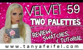 Velvet 59 | The Rose Metals Palette | Review | Swatches | Tutorial | Tanya Feifel-Rhodes