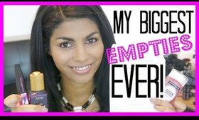 My Biggest Empties EVER! Products I've Used Up ♡ November 2014