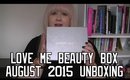Love Me Beauty Box August 2015 Unboxing