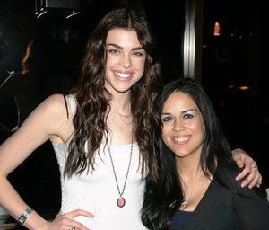 Me & friend Raina Hein (ANTM) I like this picture because I was going for a dewy shimmery look and it worked pretty well, Raina was rocking a natural look, she's gorgeous!