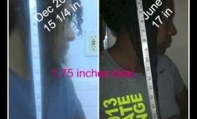 Length Check: Dec 2012-June 2013 for SistaWithRealHairContest